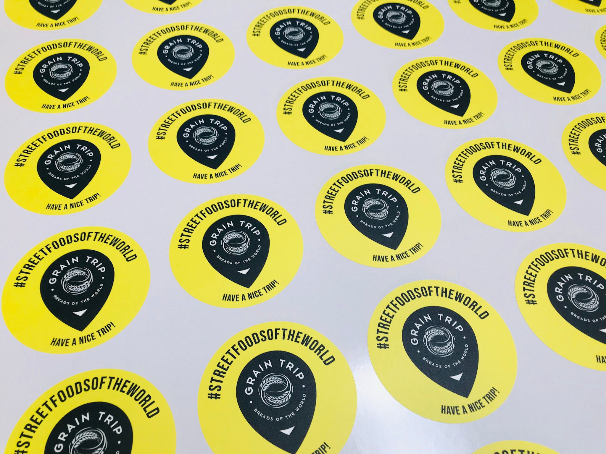 UV labels - sheet